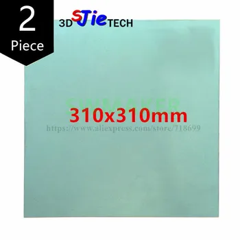 Лист PEI размером 310x310 мм для 3D-принтера Creality CR-10, поверхность из полиэфиримида PEI толщиной 2 мм