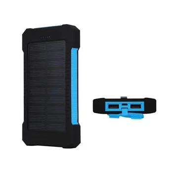 2023New 200000mAh Внешний Аккумулятор Солнечный Банк Питания LEDSOS Фонарик Быстрая Зарядка Портативный Водонепроницаемый для Смарт-мобильного Телефона