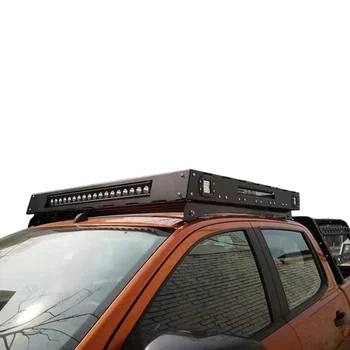 Багажник на крышу 4X4 для Hilux Revo с кронштейнами 4X4 Багажник на крышу 4X4 для Hilux Revo