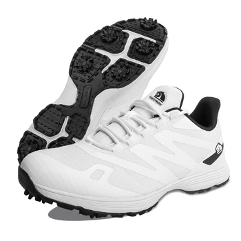 Новая модная водонепроницаемая мужская обувь для гольфа, легкие кроссовки для гольфа, уличная спортивная обувь, мужская обувь для гольфа