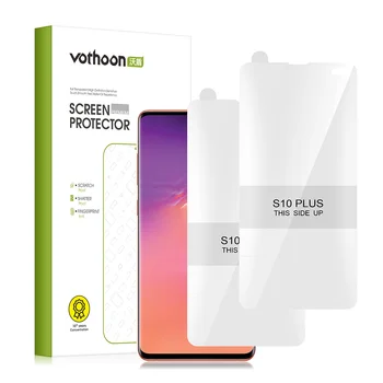 Защитная пленка Vothoon для Samsung Galaxy S23 Ultra S22 S21 S10 S9 Plus Note 20 Ultra 10 Plus С Полным покрытием из Гидрогелевой пленки