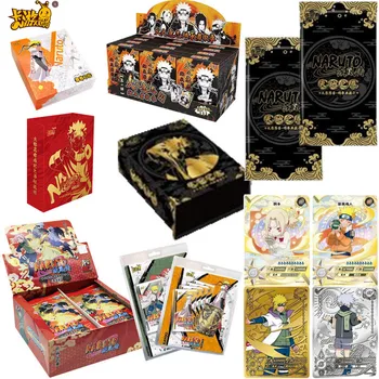 Подарочная КОРОБКА Коллекционных карточек KAYOU Naruto Heritage Scroll of Heaven and Earth Booster Box Kayou Uzumaki Uchiha Playing Game Cartas