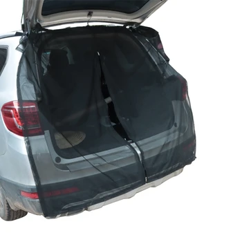 Модернизированный сетчатый экран на задней двери автомобиля для кемпинга на внедорожнике, магнитная автомобильная палатка для задней двери, автомобильные аксессуары для кемпинга, легкий вес