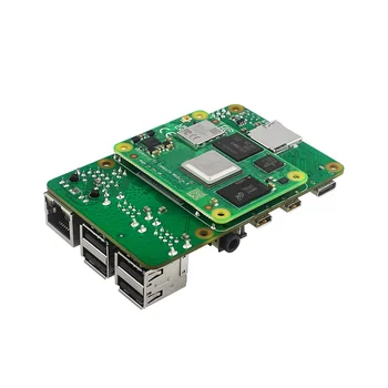 Плата адаптера CM4 к PI4B для Raspberry Pie Модуль CM4 к 4B Адаптер 4-полосного расширения порта USB2.0 RJ45 Ethernet