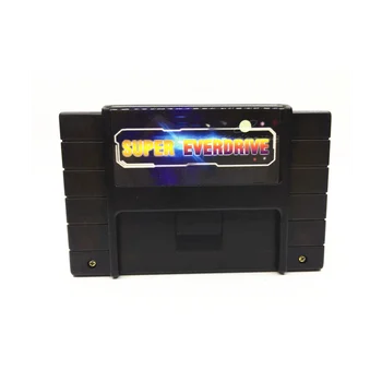 Игровая карта Super 800 в 1 Pro Remix для 16-разрядной консоли SNES, Супер, черная