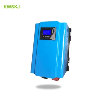 KWSKJ Высокоэффективная чистая Синусоидальная волна с решетки 24 В 220 В 2 кВА 1600 Вт Солнечный инвертор для энергосистемы