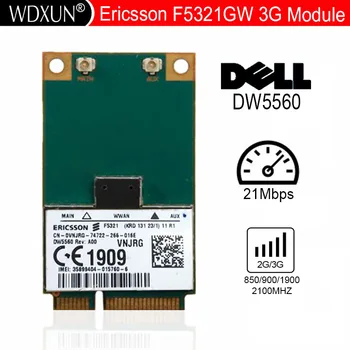Ericsson F5321GW Широкополосная мобильная 3G карта PCIe VNJRG WWAN DW5560 для Dell E5430 E5530 E6230 E6330 E6430 ATG E6530 Vostro 336