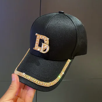 Модная брендовая бейсбольная кепка с буквой D Для женщин, мужчин, Летняя солнцезащитная шляпа для улицы 2023, Осенние повседневные женские кепки