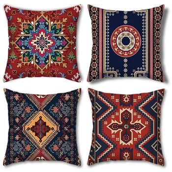 Новый персидский принт, чехлы для подушек, украшения для дома, С Новым годом, Рождественский декор 2023