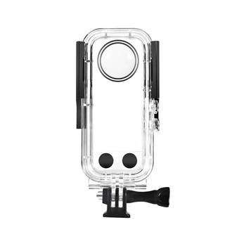 Для видеокамеры Insta360 X3 360 °, Портативные водонепроницаемые корпуса, Герметичная Погружная оболочка, аксессуары для экшн-камер
