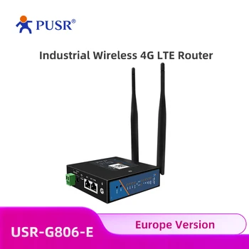 PUSR EMEA & APAC промышленный 4G LTE маршрутизатор 2G 3G WIFI маршрутизатор со слотом для sim-карты поддержка OpenVPN 4g WiFi маршрутизатор открытый USR-G806-E
