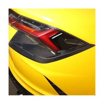 Для Lamborghini URUS 2018-2021 Карбоновое волокно, рамка заднего фонаря, накладка заднего фонаря, наклейка, аксессуары