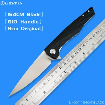 UZIMIAKnives 154 см Лезвие Карманных Ножей Складные Ножи Походный Нож Тактический Нож Охотничий Нож Открытый Инструмент Выживания EDC UK001