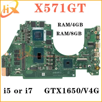 DA0XKTMB8C0 Материнская плата Для ASUS X571GT X571GD R571G F571G K571G YX571G A571G VX60G Материнская плата ноутбука i5 i7 8th/9th 4 ГБ/8 ГБ оперативной памяти