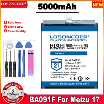 LOSONCOER BA091F 5000 мАч Аккумулятор для мобильного телефона Meizu 17/17 PRO 17PRO