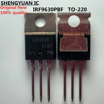 10 шт./лот IRF9630PBF IRF9630 TO-220 Trans MOSFET P-CH -200V -6.5A Оригинальный Новый 100% качество