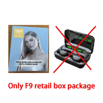 Упаковка в розничной коробке Для наушников Чехол Для наушников Коробка для хранения Аксессуаров Для наушников F9 5C