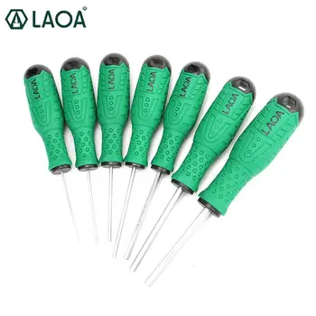 Шестигранная отвертка LAOA S2 с шестигранной ручкой, шестигранный ключ с магнитными отвертками