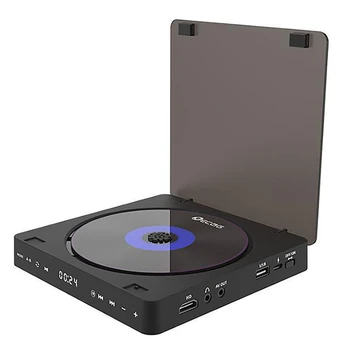 DVD-плеер для телевизора, портативный видеоплеер CD VCD, Многофункциональный плеер, домашний DVD-плеер 1080P С USB-входом, светодиодный сенсорный экран