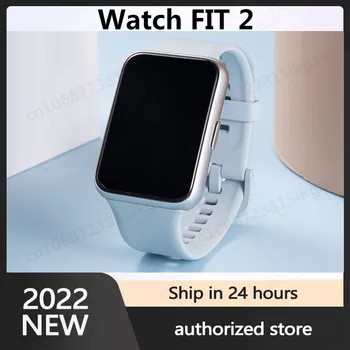 Новое поступление, умные часы HUAWEI Watch FIT 2, 1,74-дюймовый AMOLED-дисплей, вызов по Bluetooth, поддержка динамиков