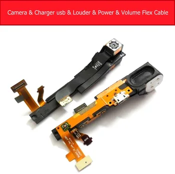 Оригинальное USB зарядное устройство, гибкий кабель Питания, камеры и громче Для Lenovo Yoga tablet 2 1050F 1051F Замена модуля громкости и камеры