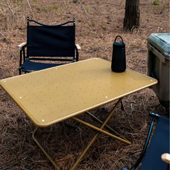 Стол для кемпинга на открытом воздухе, Командный стол, сверхлегкий складной стол из алюминиевого сплава, Легкий складной стол, уличные столы