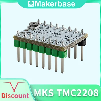 Makerbase MKS TMC2208 2208 Драйвер шагового двигателя StepStick 3D запчасти для принтера ultra silent Для SGen_L Gen_L Robin Nano