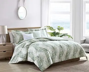 -Комплект одеял King, реверсивное хлопковое постельное белье с соответствующими накладками и бонусными подушками, всесезонный декор для дома (Kayo Grey,