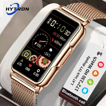 HYTRON 2023 Новые Женские Смарт-Часы Bluetooth Talk Монитор сердечного ритма Сна Смарт-Браслет Для Отслеживания Спортивных Здоровья Smartwatch