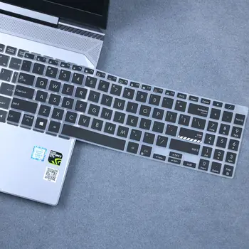 Для ASUS Vivobook Pro 15 K6500 ZH ZC K6500 ZH K6500ZC K6500Z M6500 IH M6500IH Силиконовая Защитная Накладка для клавиатуры ноутбука