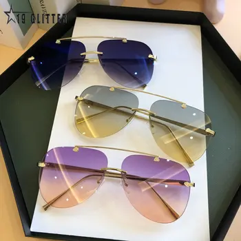 Роскошные дизайнерские модные солнцезащитные очки с овальной оправой, летние очки, модные солнцезащитные очки для мужчин и женщин, солнцезащитные очки UV400