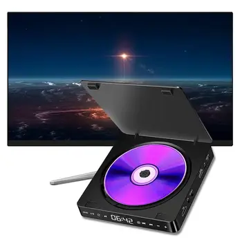 Домашний DVD/VCD HD-видеоплеер Hi-fi стереодинамики 1080P Многофункциональный портативный мини-cd-плеер