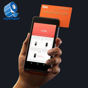 Кассовый аппарат P2MI-NI Android 9, сканирующий сеть 4G, NFC, печатающий 2D-сканирующий аппарат 