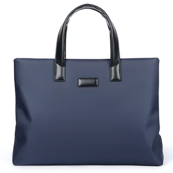2023 Модный мужской деловой портфель, водонепроницаемая нейлоновая сумка для мужчин, Высококачественные 14-дюймовые сумки на плечо для ноутбуков Большой емкости
