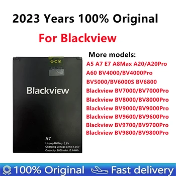 100% Оригинальный Для Blackview A7 A5 A60 E7 E7S A8 Max A20 BV4000 BV5000 BV6000 BV6000S BV7000 BV8000 BV9000 Pro Аккумулятор для телефона