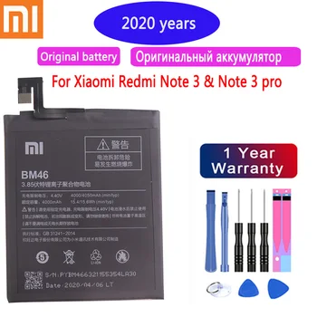 2020 года Оригинальный Сменный аккумулятор BM46 4050 мАч для Xiaomi Redmi Note 3 Note3 Pro Note3 Redrice Аутентичные аккумуляторы для телефонов
