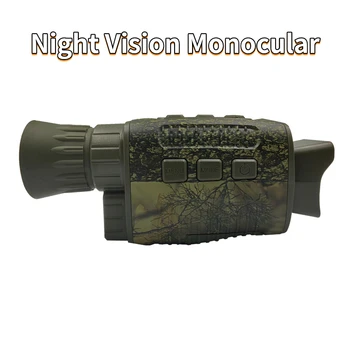 Прибор ночного видения Портативный Инфракрасный Монокуляр с 5-кратным цифровым зумом и расстоянием 200 м в полной темноте Hunt vision nocturne