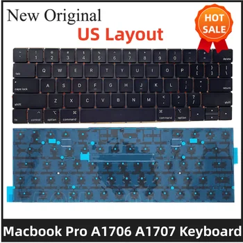A1706 A1707 Американская Клавиатура для Macbook Pro 13 