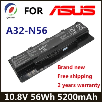 A32-N56 5200 мАч Аккумулятор для ноутбука ASUS N46 N46V N46VJ N46VM N46VZ N56 N56V N56D N56VJ N56VM N76 N76VZ A31-N56 A33-N56 A32-N46