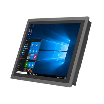 10,4-дюймовый Встраиваемый промышленный Компьютер Mini Tablet PC All-in-one с Емкостным сенсорным экраном для Win10 Pro/Linux 1024*768