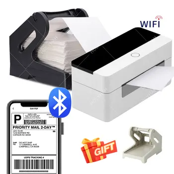 Holyhah Доставка Принтер этикеток Термопринтер этикеток 4X6 Принтер штрих-кодов USB Bluetooth WIFI Высокоскоростной производитель этикеток