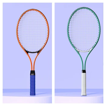 Спортивная ракетка с линейным отскоком профессиональный однопарный тренажер для начинающих, набор ракеток для игры в теннис на открытом воздухе