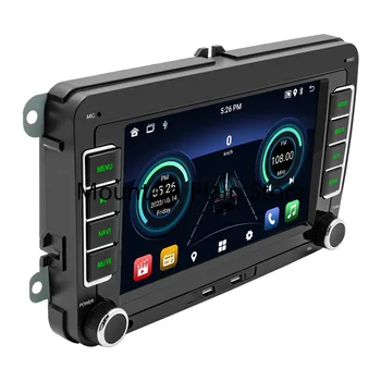 Новая 7-дюймовая универсальная автомобильная навигация Android, GPS, Bluetooth, громкая связь, Wi-Fi, доступ в Интернет, автомобильный плеер CarPlay