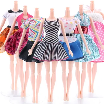 Модный комплект для одевания куклы Yamengle Короткая юбка Комплект для досуга Свадебное вечернее платье
