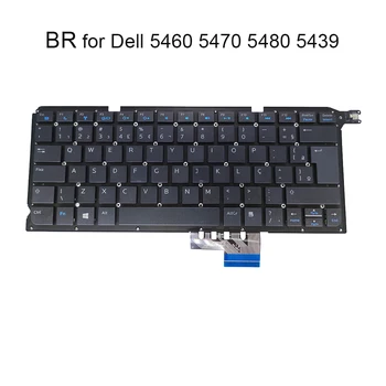 Бразильская компьютерная клавиатура для Dell Vostro 14 5460 V5460 5470 V5470 5480R V5480 5439 клавиатуры ноутбуков Бесплатная доставка Бразилия