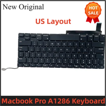 A1286 Американская Раскладка клавиатуры для Macbook Pro 15 