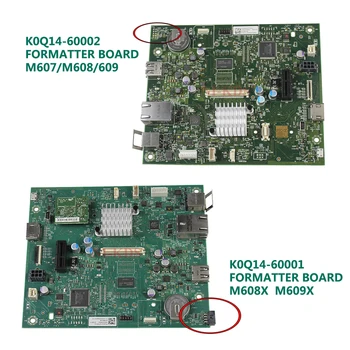 K0Q14-60001 B5L32-60001 K0Q14-60002 Плата Форматирования PCA для HP M608 M609 M608X M609X Запасные Части принтера