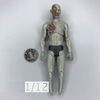В наличии 1/12-я Голова И корпус Злых зомби-жителей, модель фигурок SHF MEZCO для Фанатов, коллекционная