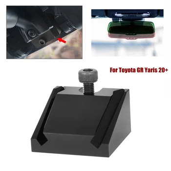 Для Toyota GR Yaris 20 + Черная Регулируемая Заготовка Из Алюминия Зеркало заднего вида Riser V2.0
