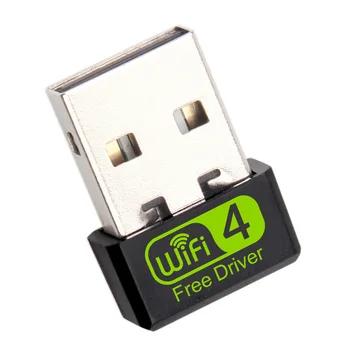 USB WiFi Адаптер 150 Мбит/с Бесплатный драйвер USB Беспроводная Сетевая карта WiFi Dongle Адаптер Ethernet USB Wi-Fi USB Адаптер 8188GU